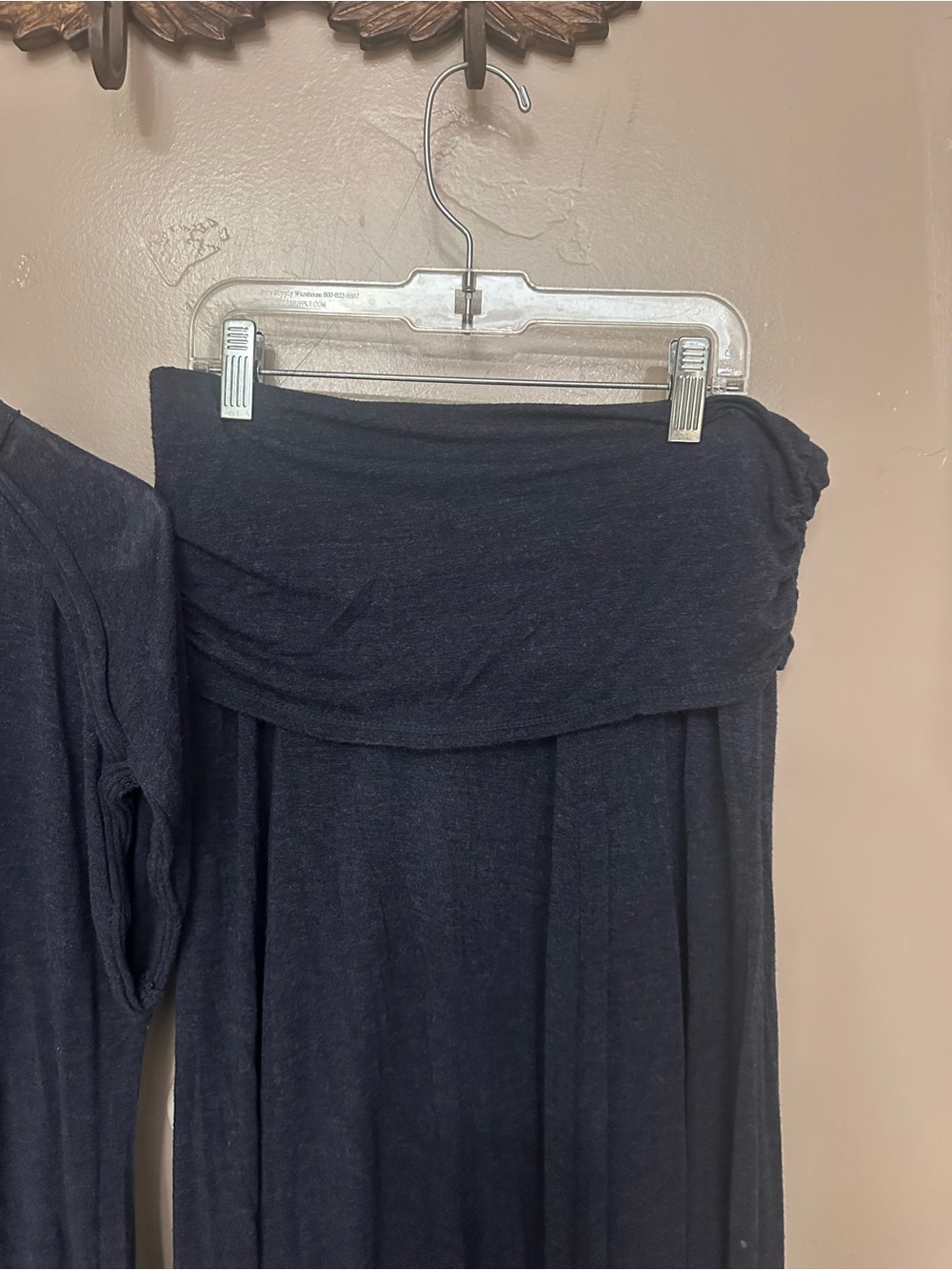 Max Studio Navy Two-Piece Top and Skirt Size XS Y2k - Picture 4 of 8
